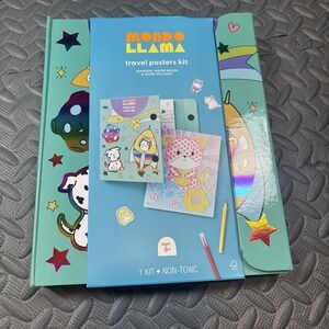 Mondo Llama Travel Posters Kit - Markers, Water Brush, And More.